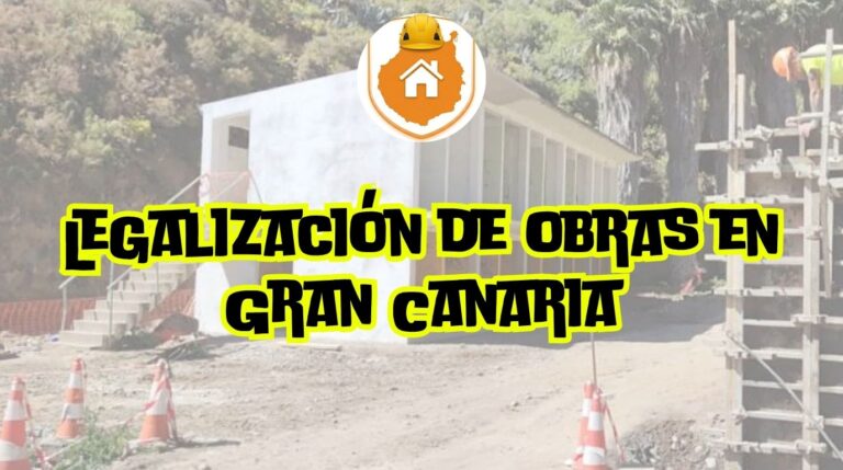 Vista aérea de parcelas residenciales en Gran Canaria para la comprobación de la antigüedad de una construcción.