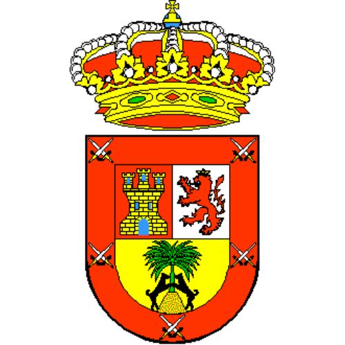 Escudo oficial del Ayuntamiento de Santa Lucía de Tirajana con su diseño heráldico tradicional para los trámites en el municipio de Vecindario.