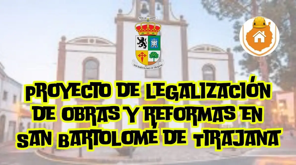 Un arquitecto técnico realiza anotaciones y revisa planos estructurales durante la inspección de un unifamiliar en San Fernando, San Bartolomé de Tirajana.