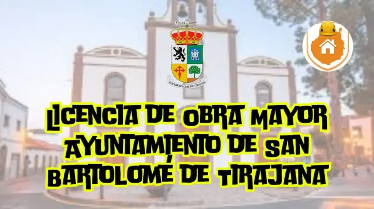 Oficinas de Urbanismo del Ayuntamiento de San Bartolomé de Tirajana en el sur de Gran Canaria, donde se gestionan las licencias de obra mayor y proyectos técnicos.