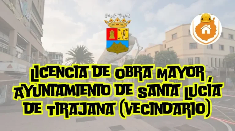 Oficinas Municipales del Ayuntamiento de Santa Lucía de Tirajana en Vecindario Gran Canaria, destinadas a la gestión y entrega de proyectos técnicos de edificación.