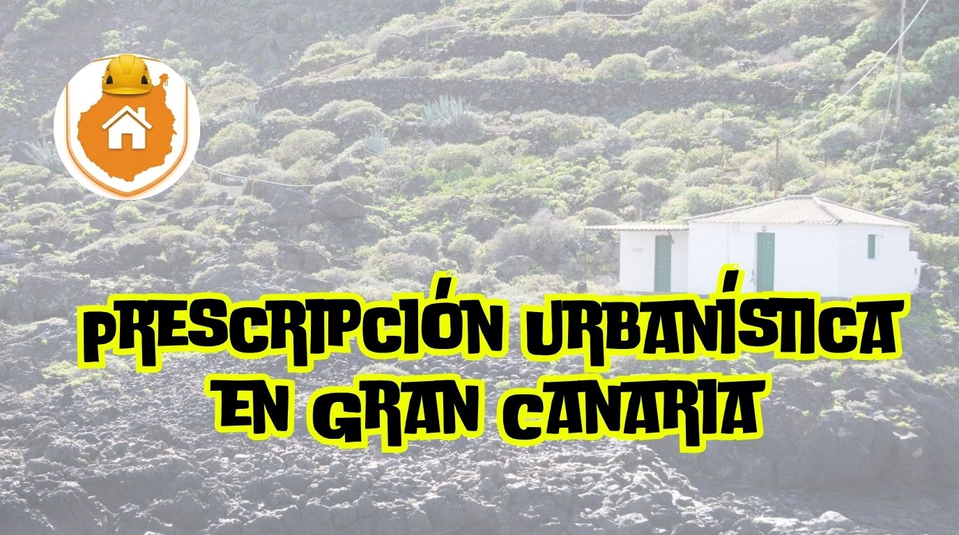 Gráfico de un calendario digital sobreimpreso en una imagen de satélite de parcelas residenciales en Gran Canaria.
