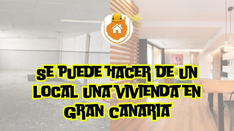 Vista interior de un moderno loft de estilo industrial con paredes de ladrillo visto y grandes ventanales, reformado a partir de un local en Gran Canaria.