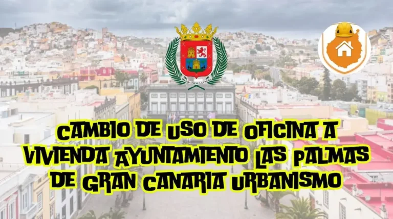 Interior luminoso de un despacho profesional céntrico con amplios ventanales en Las Palmas de Gran Canaria, idóneo para ilustrar un proyecto técnico de habitabilidad.
