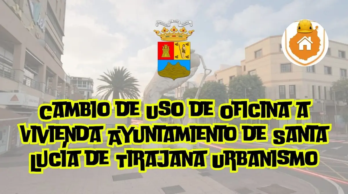 Vista urbana de edificios mixtos residenciales y comerciales en la Avenida de Canarias en Vecindario, ideal para ilustrar la reconversión de espacios profesionales.