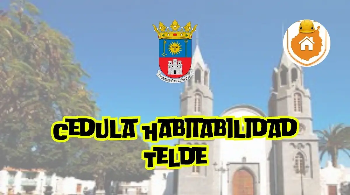 Vista urbana de los barrios históricos y zonas residenciales del municipio, representando el área de gestión para obtener la cédula de habitabilidad en Telde.