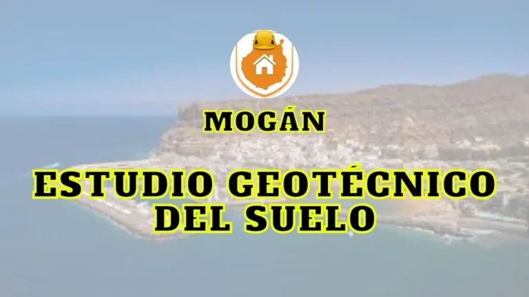 Equipo de perforación realizando prospecciones mecánicas para determinar el precio de un estudio geotécnico de parcela en una ladera del municipio de Mogán.
