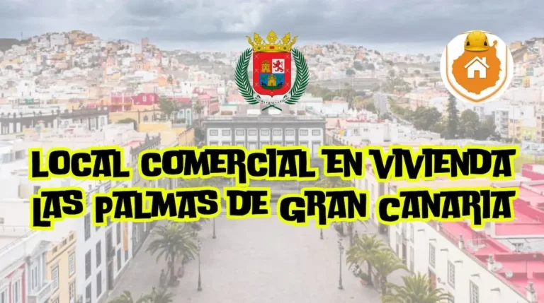 Planta calle de un antiguo comercio transformada en un loft moderno y luminoso, cumpliendo la normativa para convertir un local comercial en vivienda en Las Palmas.