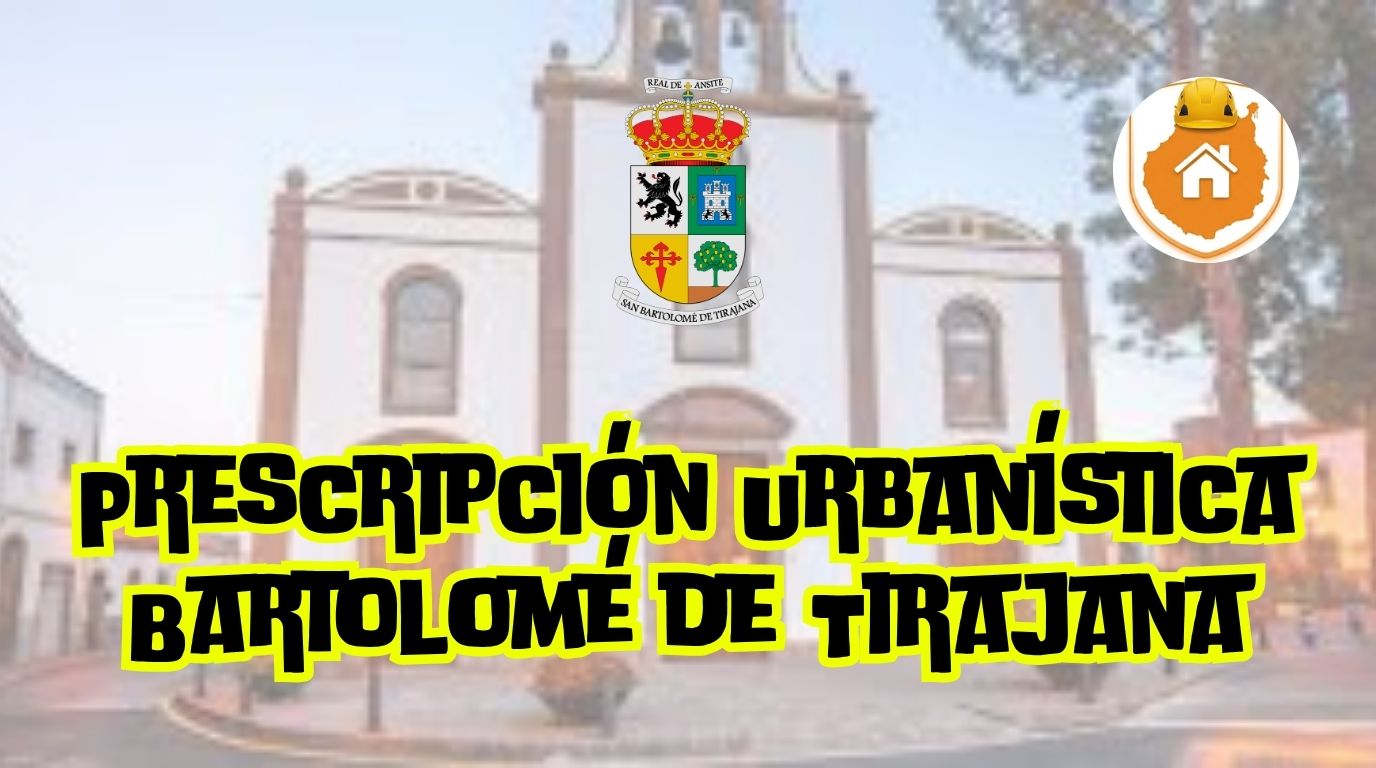 Vista urbana de complejos residenciales y viviendas unifamiliares en el núcleo de El Tablero, útil para representar la aplicación de la prescripción urbanística en San Bartolomé de Tirajana.