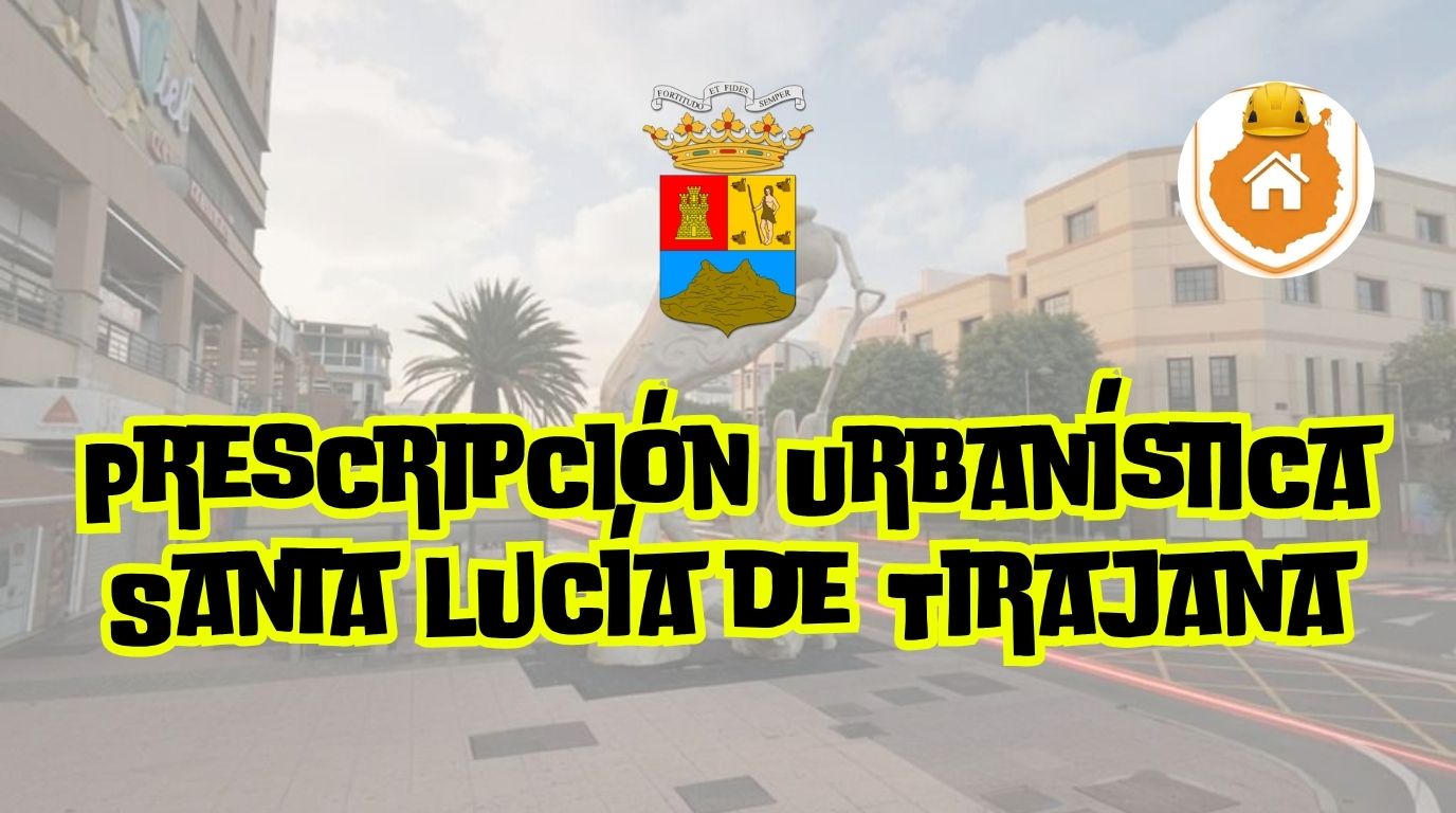 Vista urbana de cubiertas y edificios residenciales en el núcleo urbano de Vecindario, utilizada para ejemplificar los plazos de prescripción urbanística en el municipio.